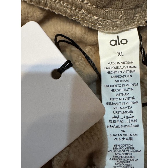 Alo Yoga Accolade Straight Leg Sweatpant Gravel Size XL - Picture 4 of 7